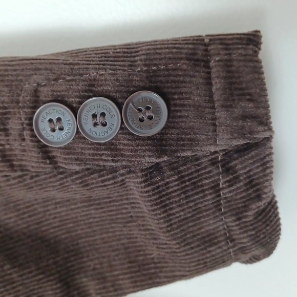 ✨3/$25✨Kenneth Cole Reaction Brown Corduroy Jacket - 4T - Picture 6 of 8